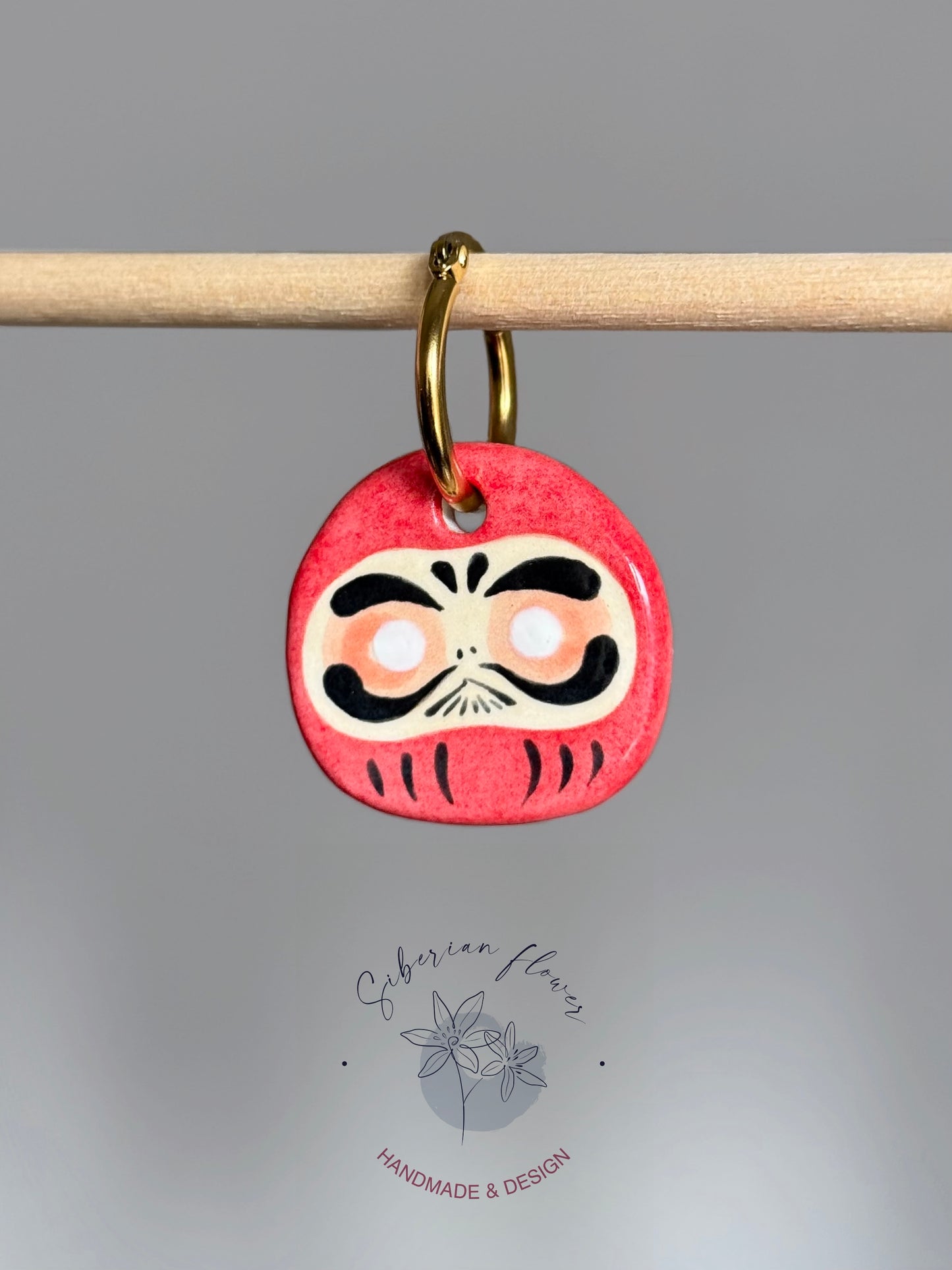 Ciondolo singolo Daruma