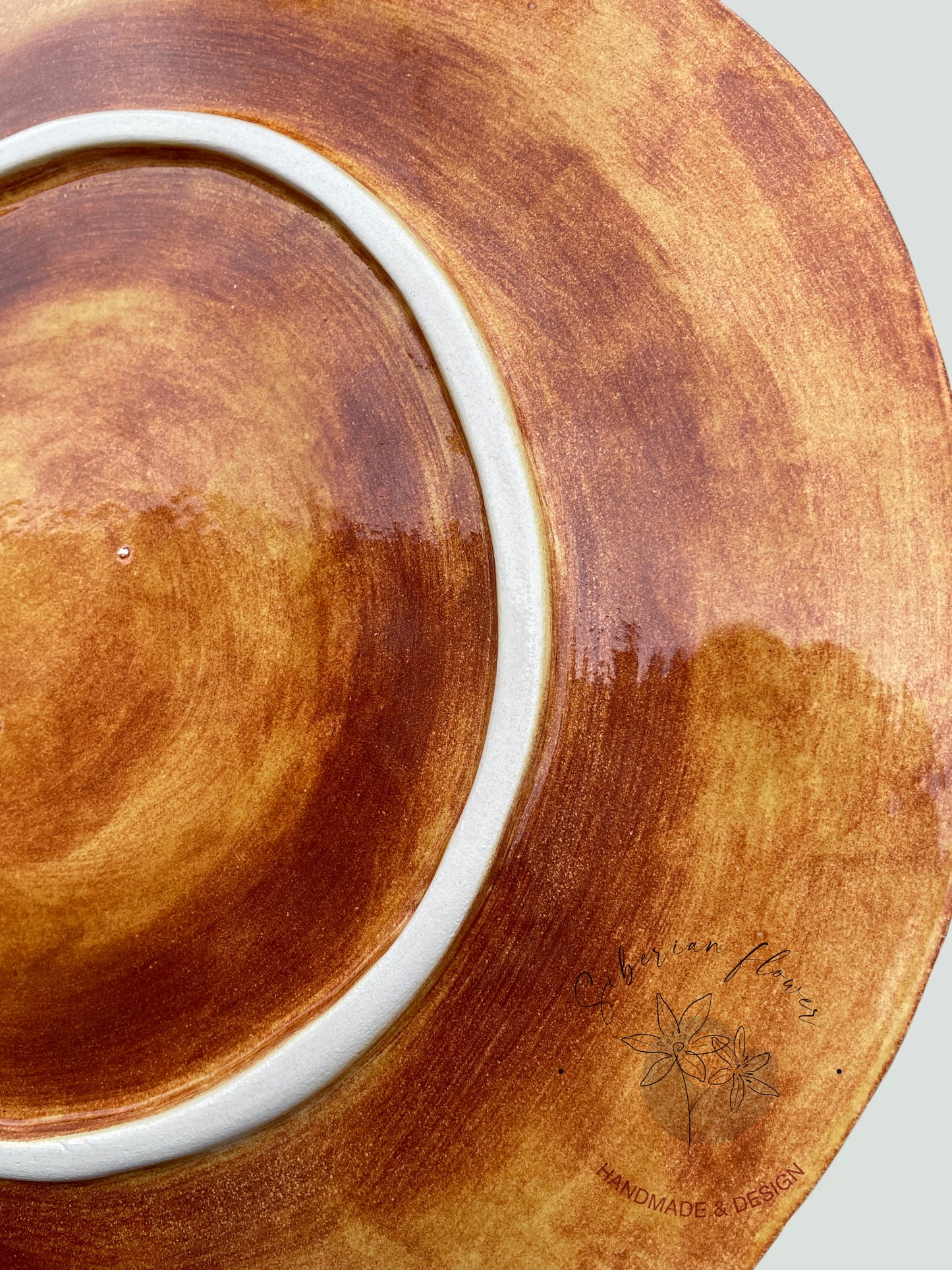 Piatto decorato con Geisha