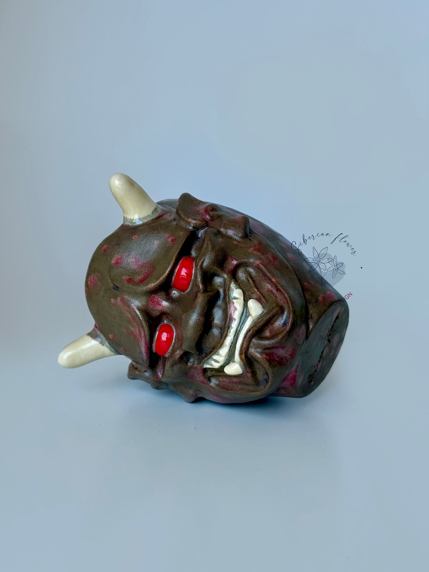 Bicchiere Maschera Oni