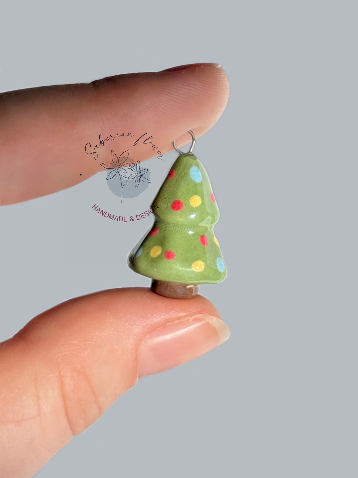 PREORDER Ciondolo Singolo Mini Albero di Natale