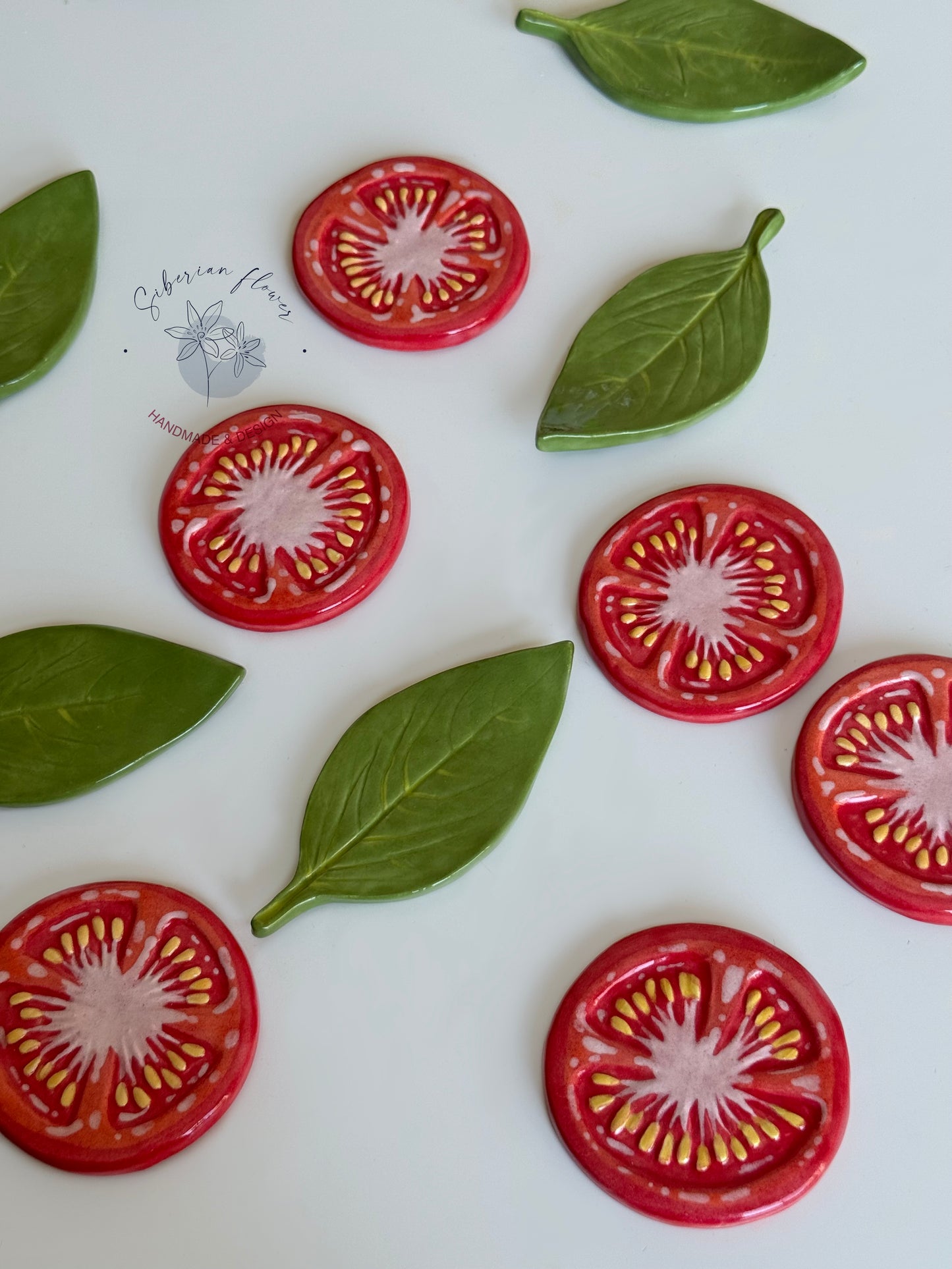 Poggiaposate Pomodoro e Basilico