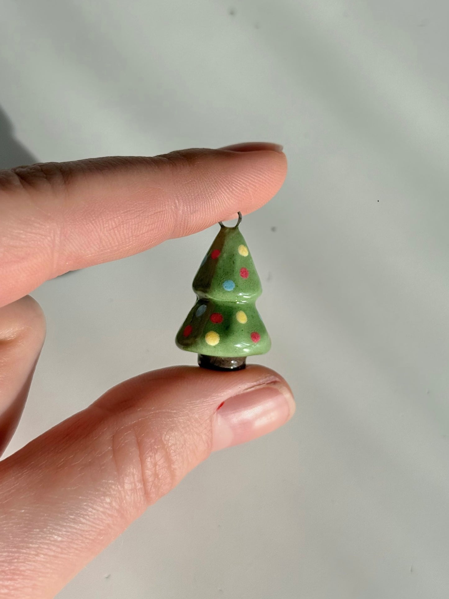 Ciondolo Singolo Mini Albero di Natale
