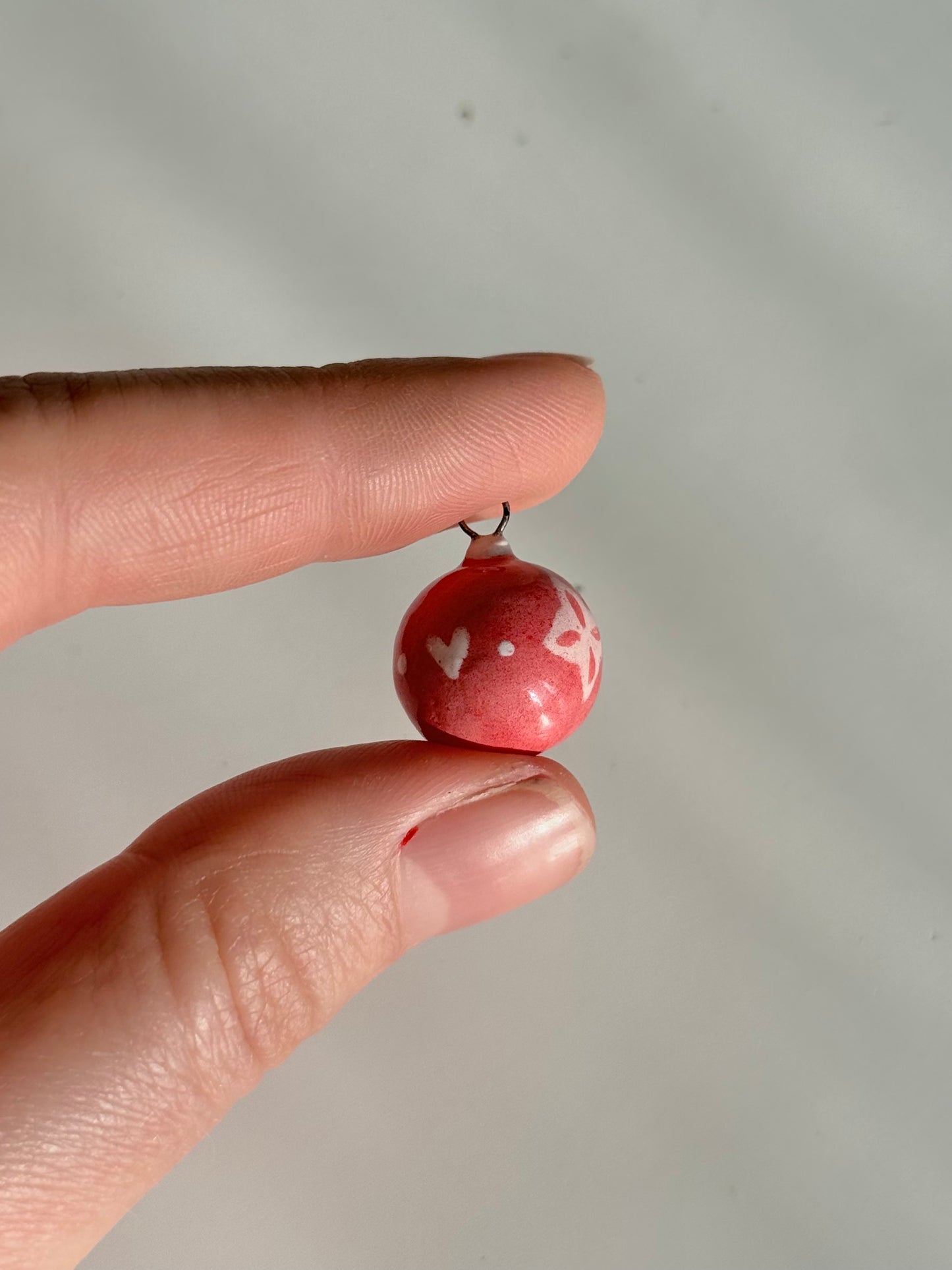 Ciondolo Singolo Pallina di Natale