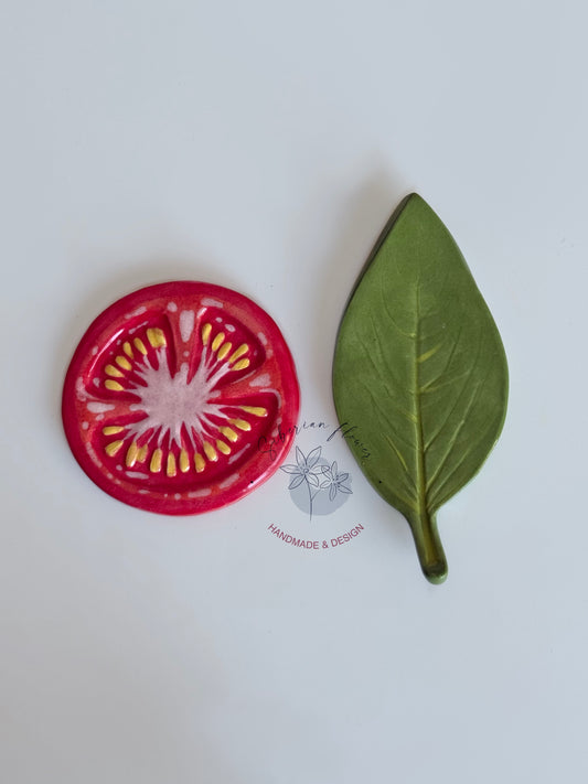 Poggiaposate Pomodoro e Basilico