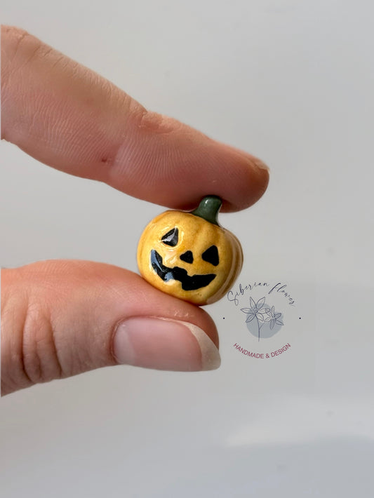 Ciondolo Singolo Zucca Halloween