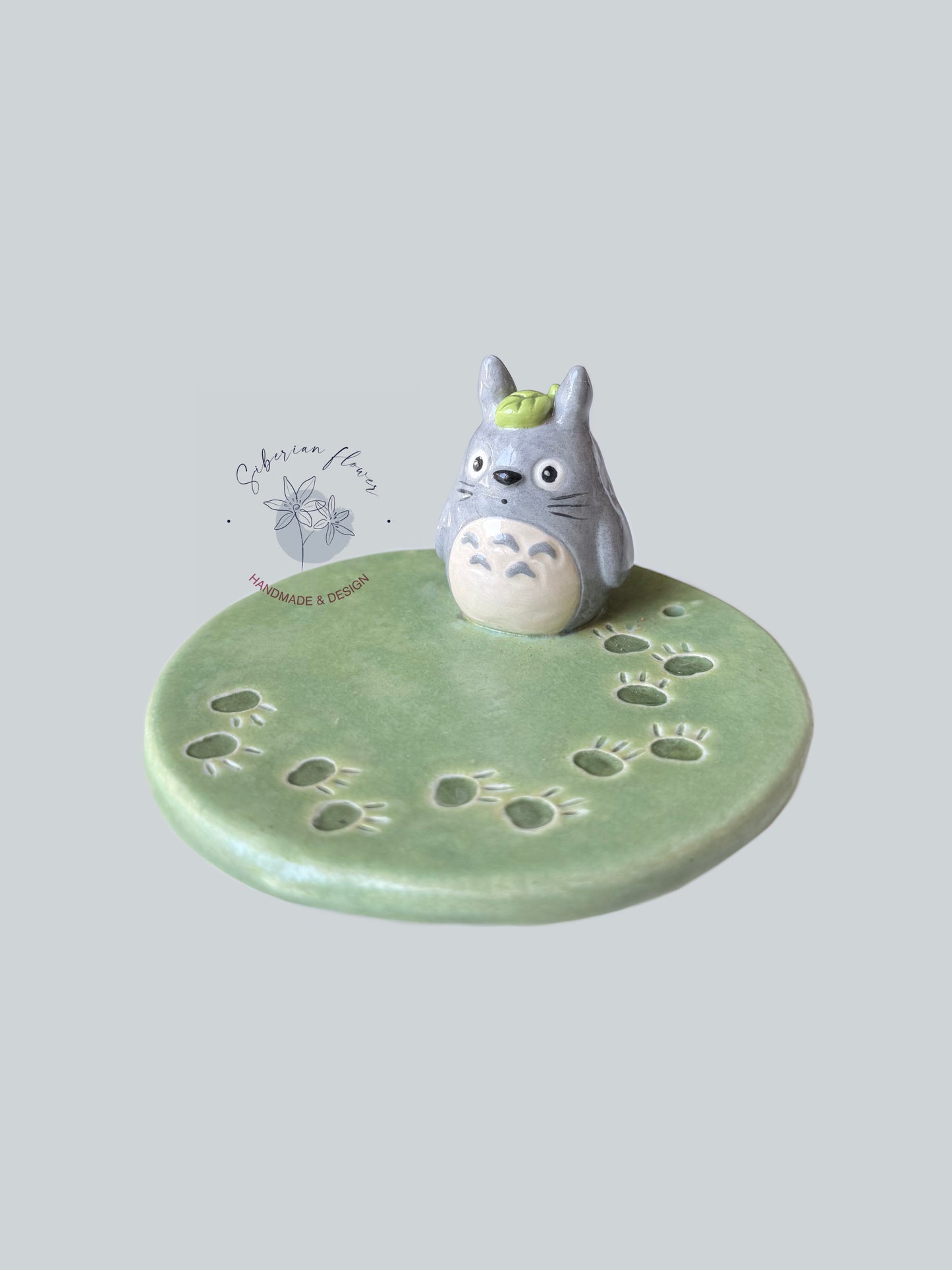 Piattino Totoro portagioie bruciaincenso