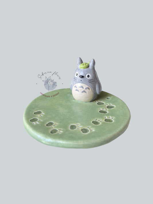 Piattino Totoro portagioie bruciaincenso