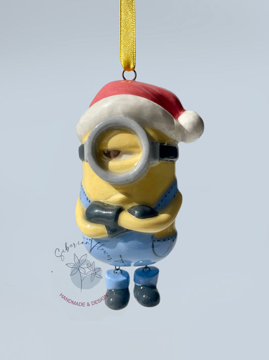 Campanellino Minion in ceramica